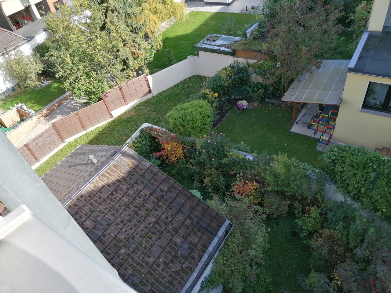Blick in den Gemeinschaftsgarten Blick in den Gemeinschaftsgarten