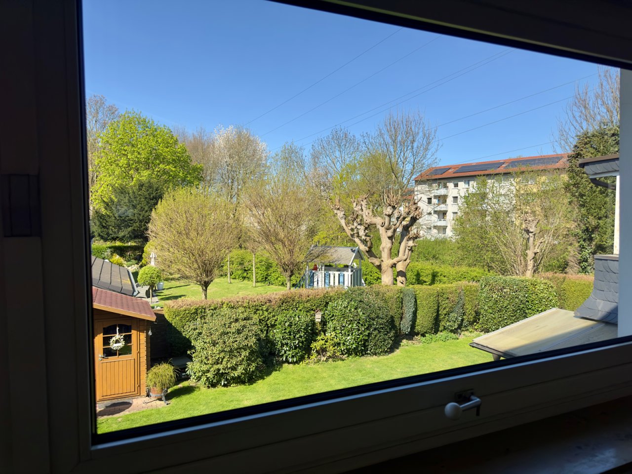 Aussicht vom Wohnzimmer aus Aussicht vom Wohnzimmer aus