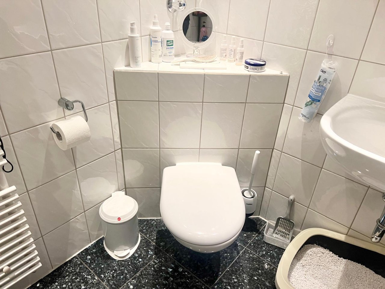 Badezimmer Nr. 2 mit Badewanne