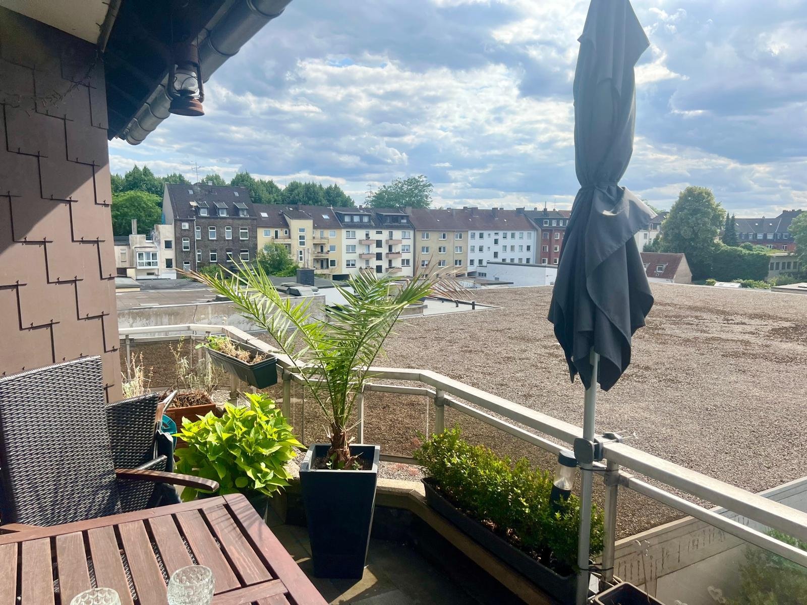 Aussicht vom Balkon Aussicht vom Balkon