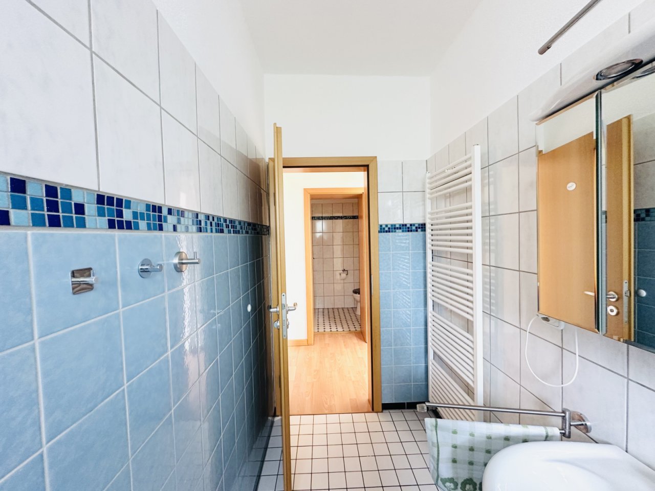 Tageslichtbad mit Badewanne